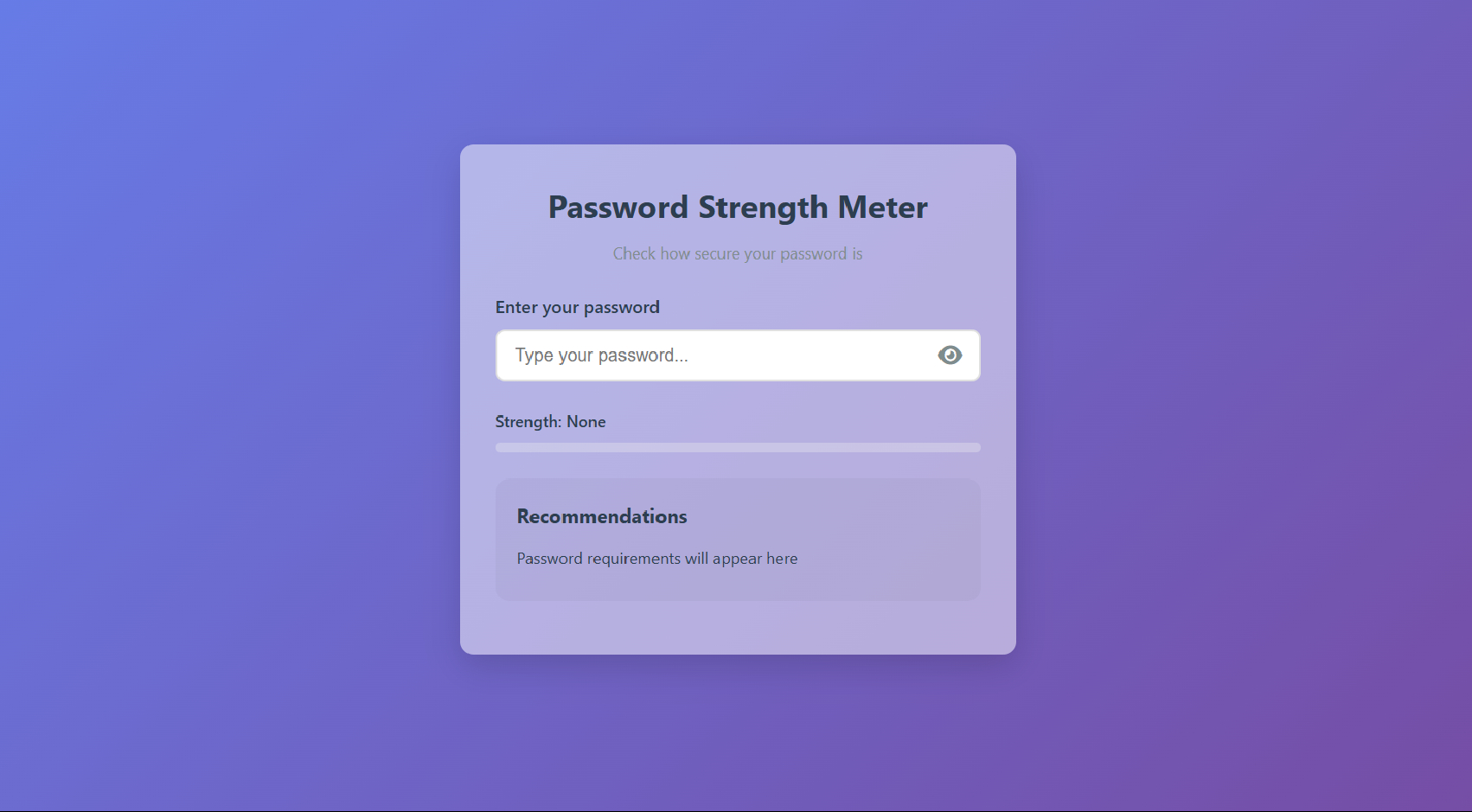 Password